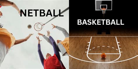 differences between basketball and netball